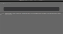 Desktop Screenshot of mellisatnews.com